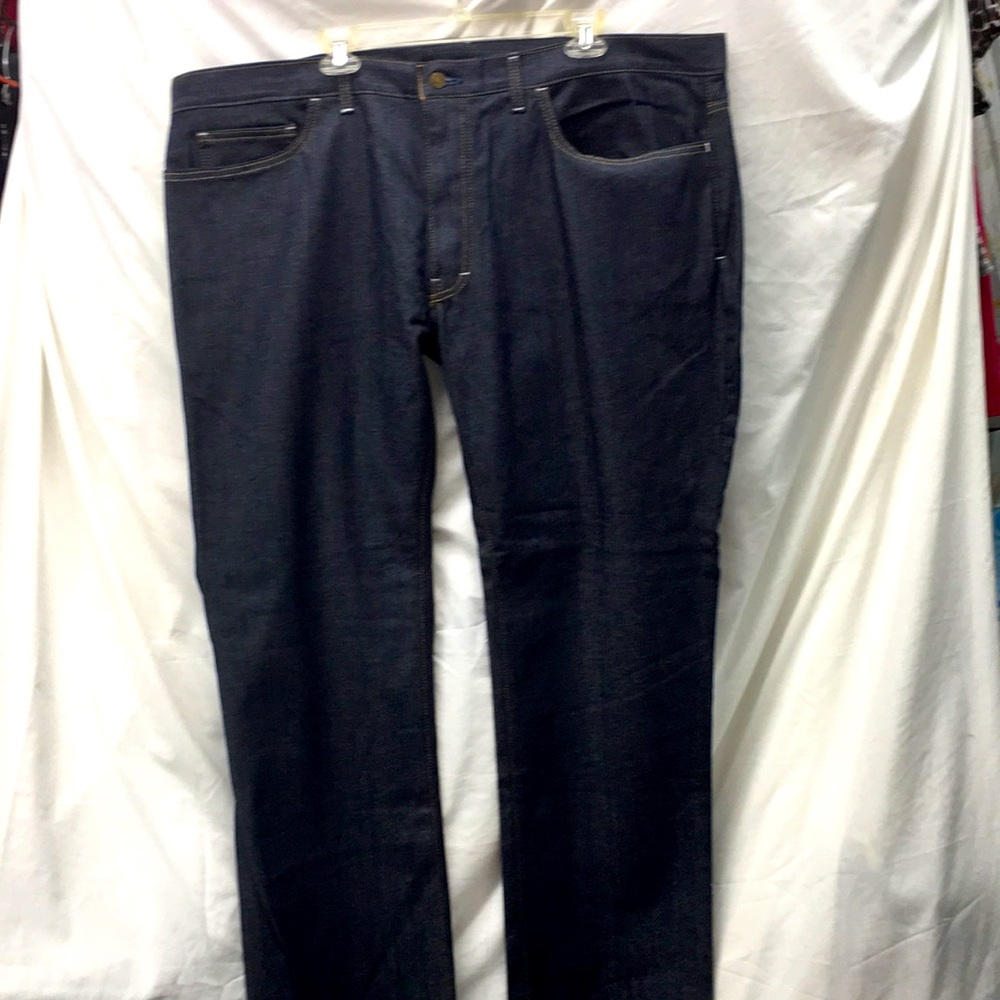 Blue delta Tom James New Jeans men sz 48